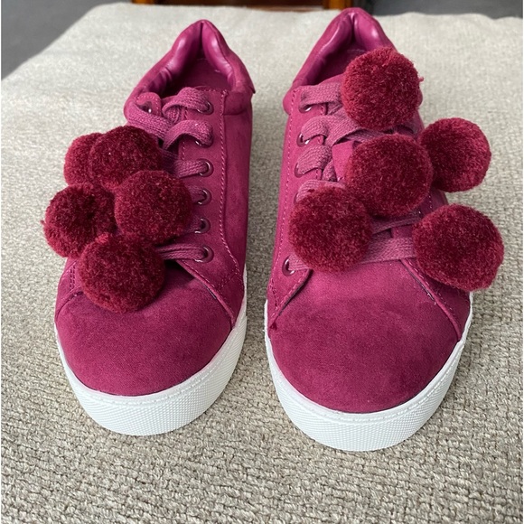 Circus By Sam Edelman Carmela Sneakers Women's Shoes Size 6.5  Cranberry Red - Picture 6 of 7